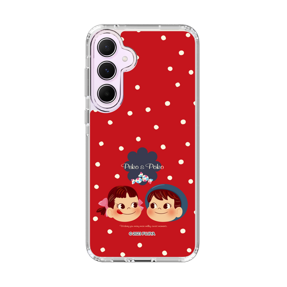 スリムプロテクションケース［ ペコちゃん - ミルキーレッド ］