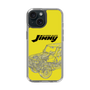 スリムプロテクションケース［ Jimny SUPER SUZY - Jimny Line drawing - Yellow ］