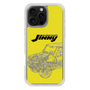 スリムプロテクションケース［ Jimny SUPER SUZY - Jimny Line drawing - Yellow ］