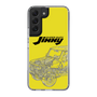 スリムプロテクションケース［ Jimny SUPER SUZY - Jimny Line drawing - Yellow ］