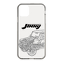 スリムプロテクションケース［ Jimny SUPER SUZY - Jimny Line drawing - White ］