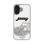 スリムプロテクションケース［ Jimny SUPER SUZY - Jimny Line drawing - White ］