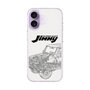 スリムプロテクションケース［ Jimny SUPER SUZY - Jimny Line drawing - White ］