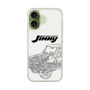 スリムプロテクションケース［ Jimny SUPER SUZY - Jimny Line drawing - White ］