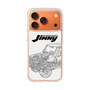 スリムプロテクションケース［ Jimny SUPER SUZY - Jimny Line drawing - White ］