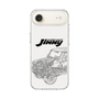 スリムプロテクションケース［ Jimny SUPER SUZY - Jimny Line drawing - White ］