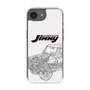 スリムプロテクションケース［ Jimny SUPER SUZY - Jimny Line drawing - White ］