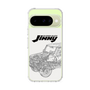 スリムプロテクションケース［ Jimny SUPER SUZY - Jimny Line drawing - White ］