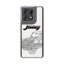 スリムプロテクションケース［ Jimny SUPER SUZY - Jimny Line drawing - White ］