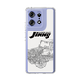 スリムプロテクションケース［ Jimny SUPER SUZY - Jimny Line drawing - White ］