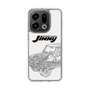 スリムプロテクションケース［ Jimny SUPER SUZY - Jimny Line drawing - White ］
