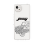 スリムプロテクションケース［ Jimny SUPER SUZY - Jimny Line drawing - White ］