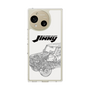 スリムプロテクションケース［ Jimny SUPER SUZY - Jimny Line drawing - White ］