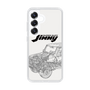 スリムプロテクションケース［ Jimny SUPER SUZY - Jimny Line drawing - White ］