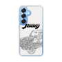 スリムプロテクションケース［ Jimny SUPER SUZY - Jimny Line drawing - White ］