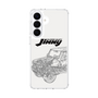 スリムプロテクションケース［ Jimny SUPER SUZY - Jimny Line drawing - White ］