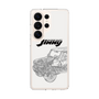 スリムプロテクションケース［ Jimny SUPER SUZY - Jimny Line drawing - White ］