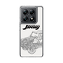スリムプロテクションケース［ Jimny SUPER SUZY - Jimny Line drawing - White ］