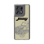 スリムプロテクションケース［ Jimny SUPER SUZY - Jimny Line drawing - Beige ］