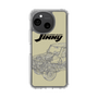 スリムプロテクションケース［ Jimny SUPER SUZY - Jimny Line drawing - Beige ］