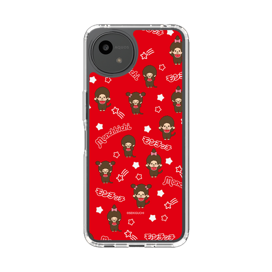 スリムプロテクションケース［ モンチッチ - 目隠し ］