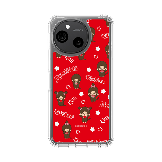 スリムプロテクションケース［ モンチッチ - 目隠し ］