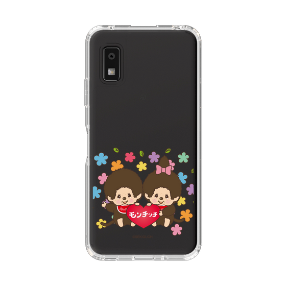 スリムプロテクションケース［ モンチッチ - フラワー ］