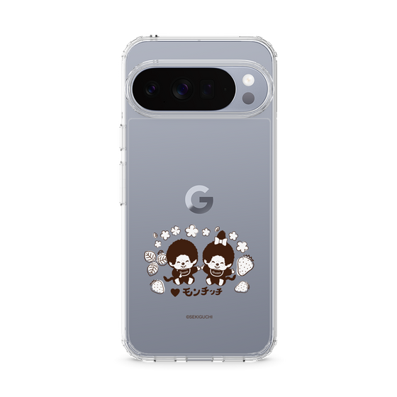スリムプロテクションケース［ モンチッチ - モノトーン ］