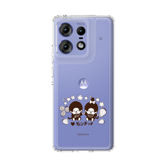 スリムプロテクションケース［ モンチッチ - モノトーン ］