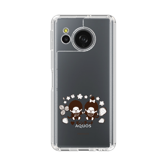 スリムプロテクションケース［ モンチッチ - モノトーン ］