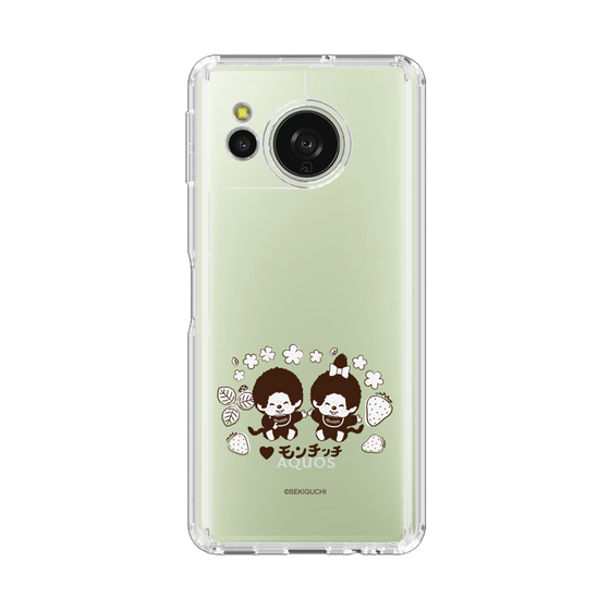 スリムプロテクションケース［ モンチッチ - モノトーン ］