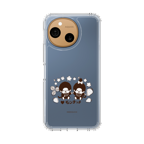 スリムプロテクションケース［ モンチッチ - モノトーン ］