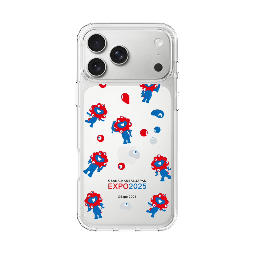 スリムプロテクションケース for Apple iPhone 17 Pro Max［ Expo2025 大阪・関西万博 - ミャクミャクがいっぱい ］
