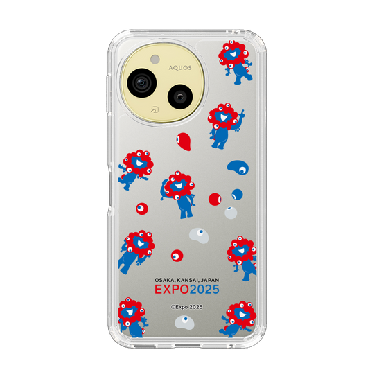 スリムプロテクションケース［ Expo2025 大阪・関西万博 - ミャクミャクがいっぱい ］