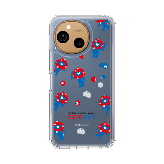 スリムプロテクションケース［ Expo2025 大阪・関西万博 - ミャクミャクがいっぱい ］