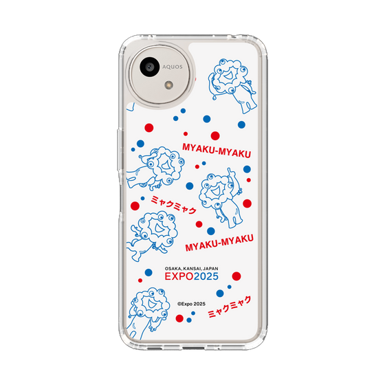 スリムプロテクションケース［ Expo2025 大阪・関西万博 - 文字とミャクミャク ］