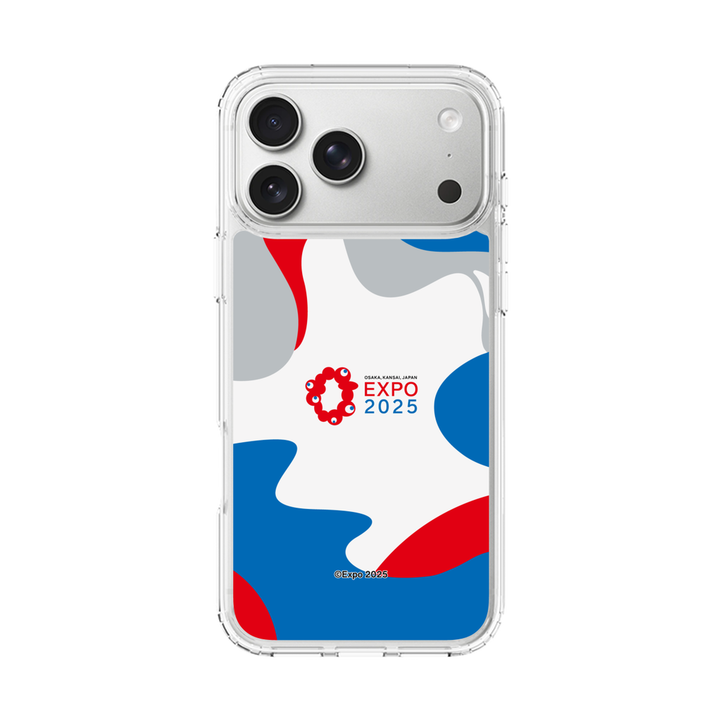 スリムプロテクションケース for Apple iPhone 17 Pro Max［ Expo2025 大阪・関西万博 - 横組みロゴ ］