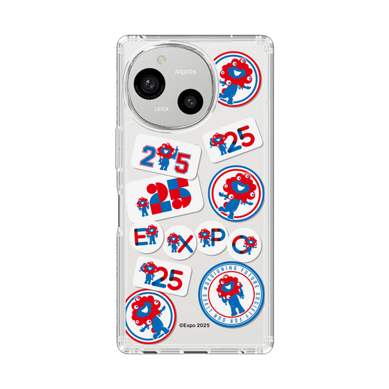 スリムプロテクションケース［ Expo2025 大阪・関西万博 - ステッカー ］