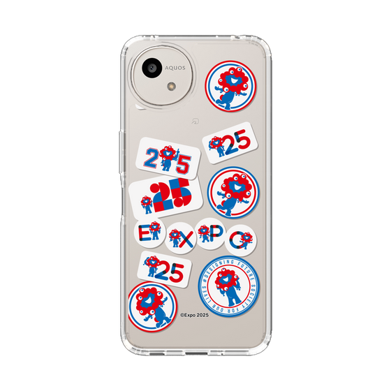 スリムプロテクションケース［ Expo2025 大阪・関西万博 - ステッカー ］