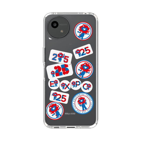 スリムプロテクションケース［ Expo2025 大阪・関西万博 - ステッカー ］