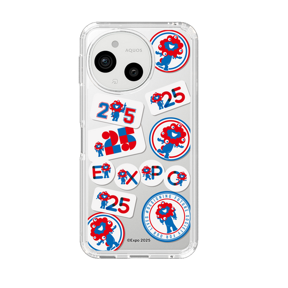 スリムプロテクションケース［ Expo2025 大阪・関西万博 - ステッカー ］