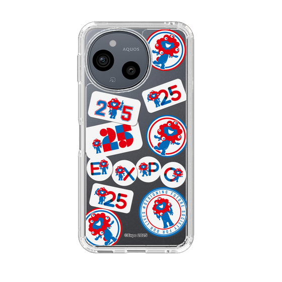 スリムプロテクションケース［ Expo2025 大阪・関西万博 - ステッカー ］