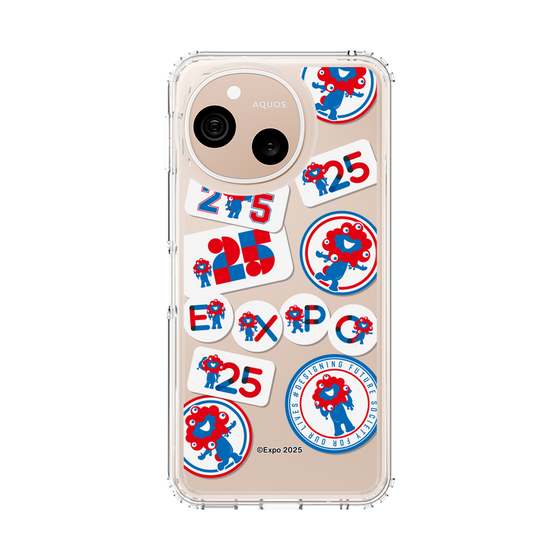 スリムプロテクションケース［ Expo2025 大阪・関西万博 - ステッカー ］