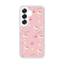スリムプロテクションケース［ ハローキティ - リボン - ガーリーフラワー ］