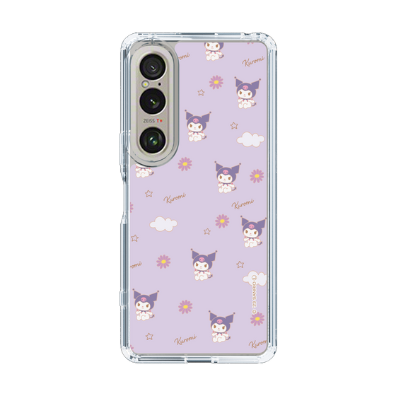 スリムプロテクションケース［ クロミ - リボン - ガーリーフラワー ］