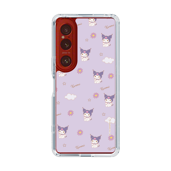 スリムプロテクションケース［ クロミ - リボン - ガーリーフラワー ］