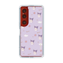 スリムプロテクションケース［ クロミ - リボン - ガーリーフラワー ］