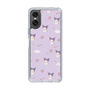 スリムプロテクションケース［ クロミ - リボン - ガーリーフラワー ］