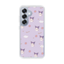 スリムプロテクションケース［ クロミ - リボン - ガーリーフラワー ］
