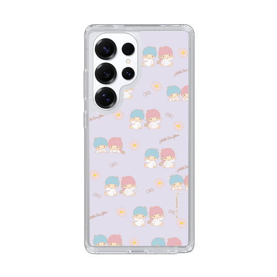 スリムプロテクションケース［ リトルツインスターズ - リボン - ガーリーフラワー ］